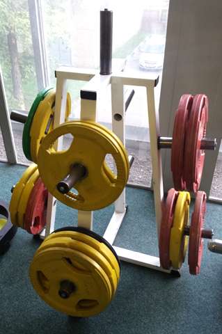 Подставка под грузы к тренажерам № 16 и 18