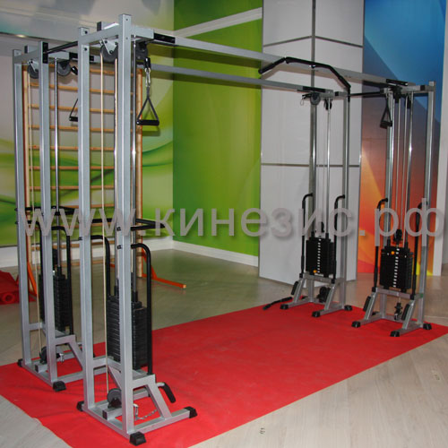 МТБ-1 (4 стойки, 100 кг, 2.40 м) VIP Тренажёр для кинезотерапии и опорно-двигательного аппарата по ТУ 9444-001-80087809-2011