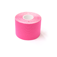 Кинезиотейп. Синтетический. Усиленный. 5cm*5m (розовый)